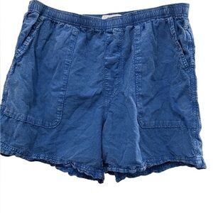 Urban Outfitters UO Uniform Cotton Shorts size xl in blue